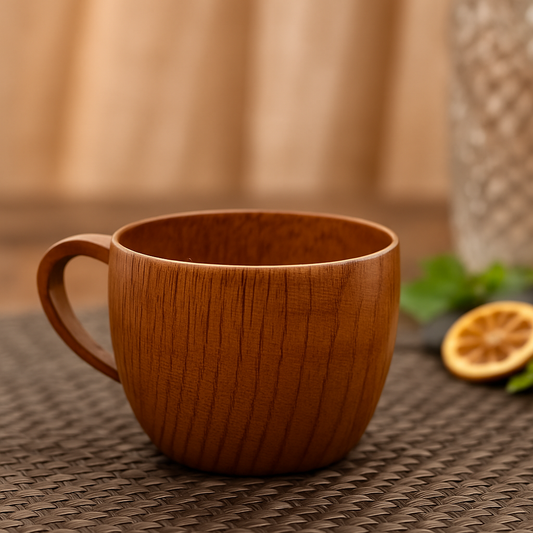 Holztasse für Kaffee & Tee – Natur trifft Gemütlichkeit